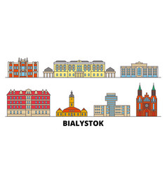 Poland Bialystok Flat Landmarks