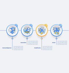 Social Media Engagement Circle Infographic