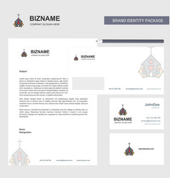 Church Business Letterhead Envelope And Visiting