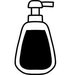 Hand Drawn Soap Pump Bottle