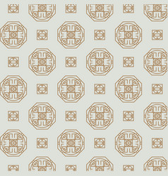 Flat Design Korean Pattern Design