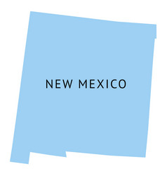 New Mexico State Plain Map