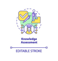 Knowledge Assessment Concept Icon