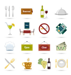 Restaurant Icons Set