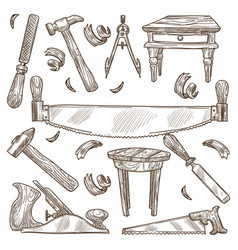 Carpentry And Woodwork Tools And Instruments