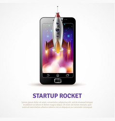 Rocket Startup Poster