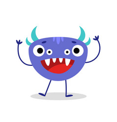 Blue Monster Character