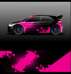 Rally Car Decal Graphic Wrap