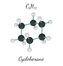 C6h12 Cyclohexane Molecule