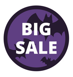 Halloween Big Sale Icon Cartoon Autumn