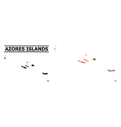 War Mosaic Map Of Azores Islands