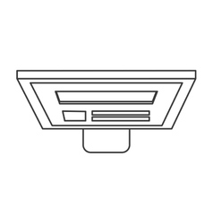 Computer Monitor Topview Icon