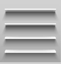 Empty White Shelves For Home Shelving Furniture