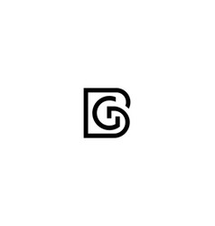 Letter Bg Logo Design