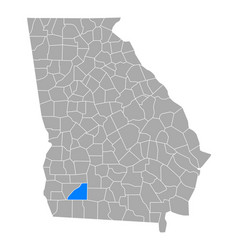 Map Mitchell In Georgia