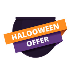 Halloween Offer Festivity Icon Cartoon