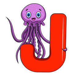 J Letter For Jelly Fish