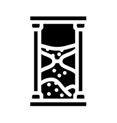 Hour Glass Glyph Icon