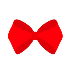 Christmas Bow Icon Bute Big Red Ribbon Bows