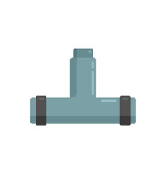 Pipe Connection Icon Flat Industrial