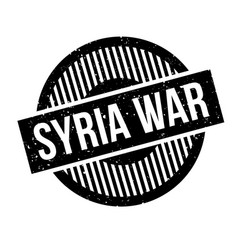 Syria War Rubber Stamp