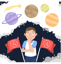 Flat Design Atheism