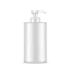 Plastic Pump Bottle Mockup For Soap Or Shampoo