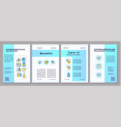 2d Brochure With Extracurricular Activities Line