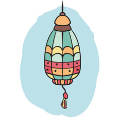 Bell Feng Shui Wind Chime Design Element Cartoon