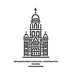 Bmc Mumbai Building Icon