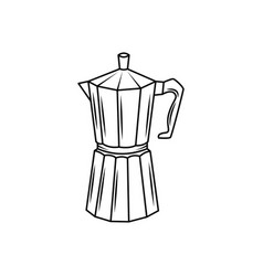 Geyser Coffee Maker Line Icon