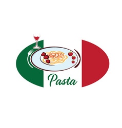 Italian pasta Royalty Free Vector Image - VectorStock