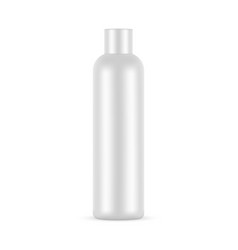 Tall Plastic Cosmetic Bottle Mockup