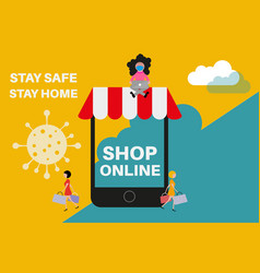 Covid19-19 Stay Safe Internet Shopping Consent