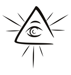 All Seeing Eye Mystic Symbol