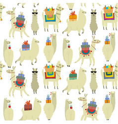 Cute Alpaca Character Funny Llamas Family