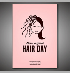 Crazy Hair Day Poster