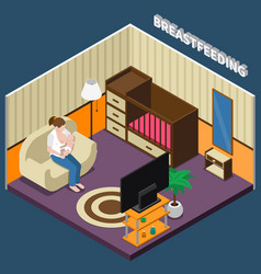 Breastfeeding Isometric Composition