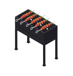 Bbq Grill Brazier Composition