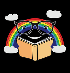 Rainbow Book Pride Svg Gay Lgbt