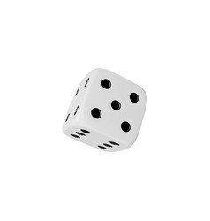 3d Dice Icon For Game And Casino Concepts