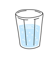 Glass Of Water Refreshing Drink