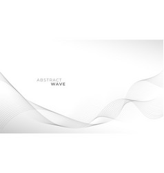 Line Art Abstract Wavy Movement Backdrop