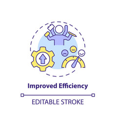 Improved Efficiency Concept Icon