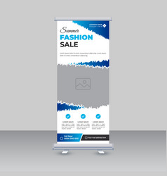 Modern Fashion Sale Rollup Or X Banner Design