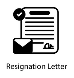 Resignation Letter