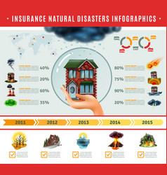 Insurance Natural Disasters Infographics