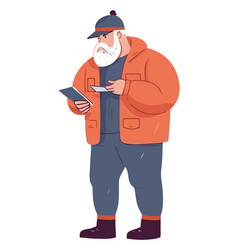 Old Man With Jacket