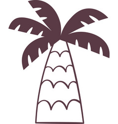 Palm Tree Outline