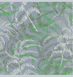 Jungle Foliage Abstract Pattern